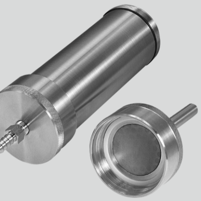 47 mm pressure filtration funnel, stainless steel