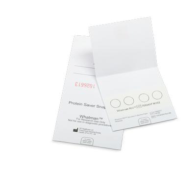 Whatman 903 Proteinsaver 折叠卡